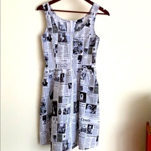 Retrolicious Spread The Mews Cat News Dress